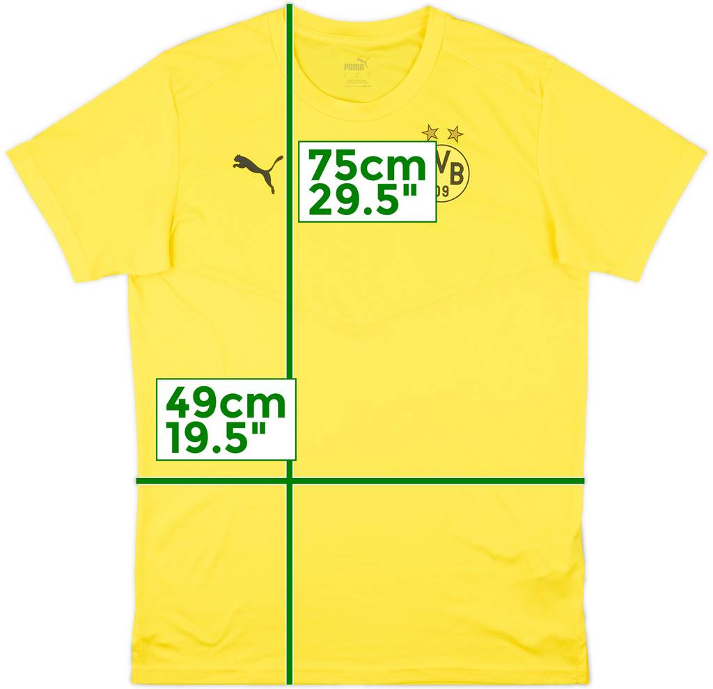 2020-21 Borussia Dortmund Puma Training Shirt - 9/10 - (S)