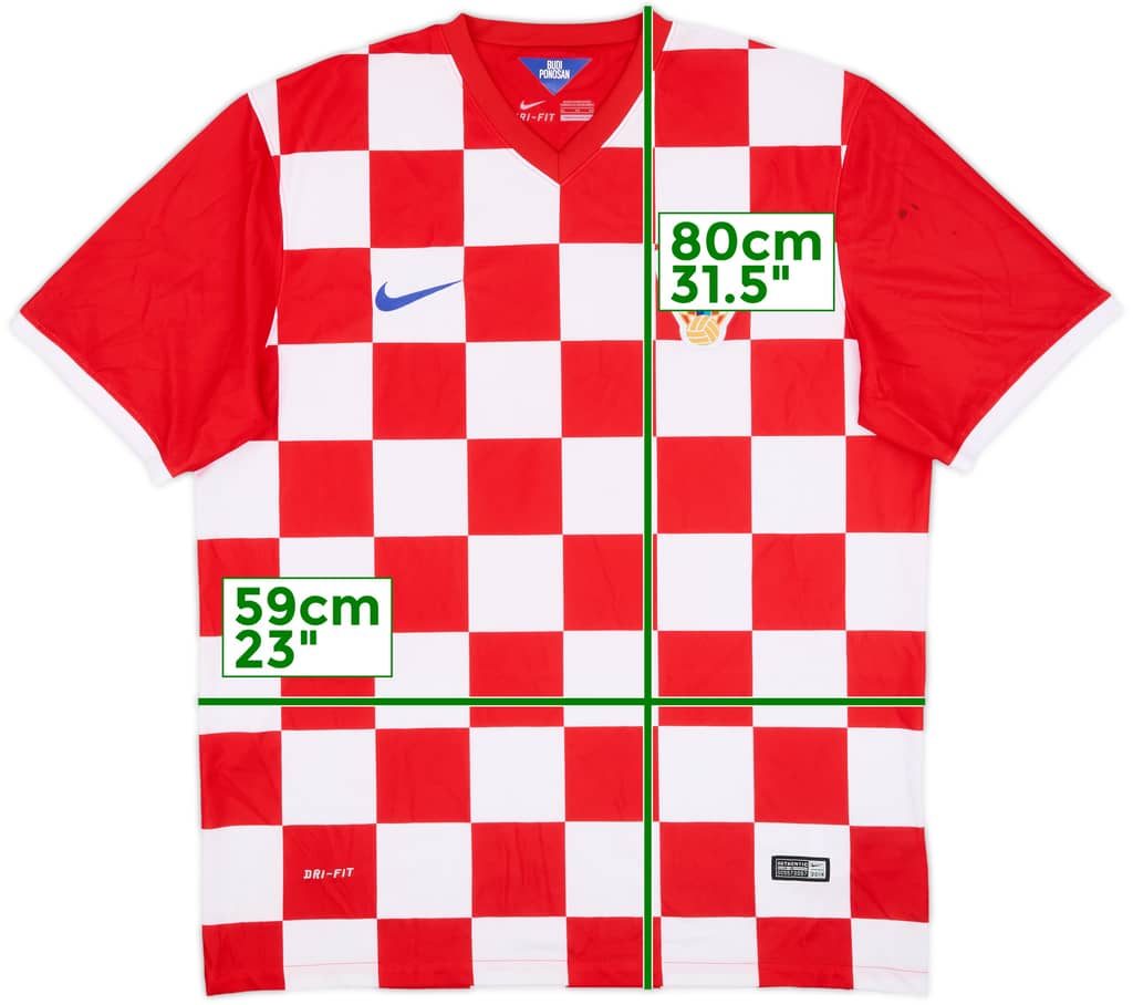 2014-15 Croatia Home Shirt - 8/10 - (XL)