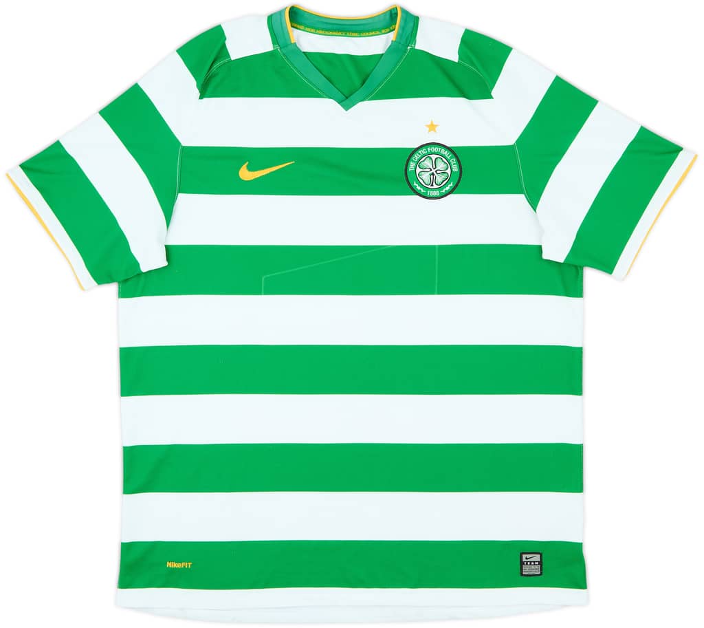 2008-10 Celtic Home Shirt - 4/10 - (XL)