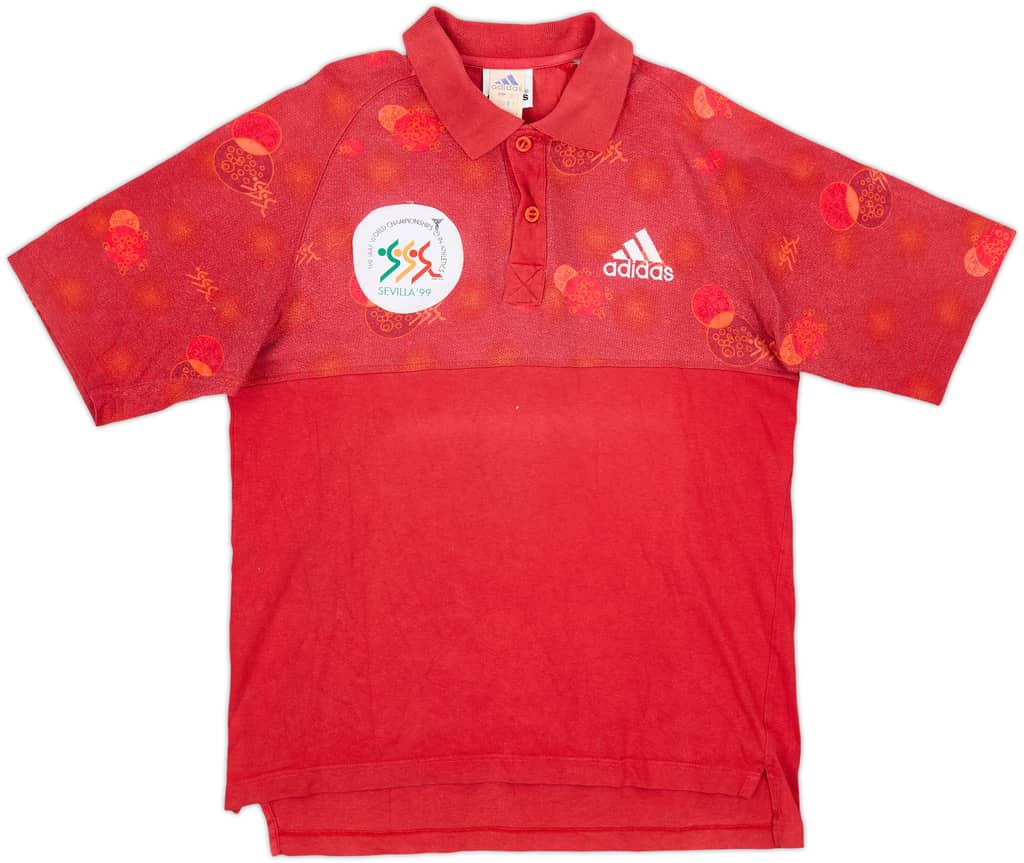 1999 IAAF adidas Polo Shirt - 6/10 - (M)