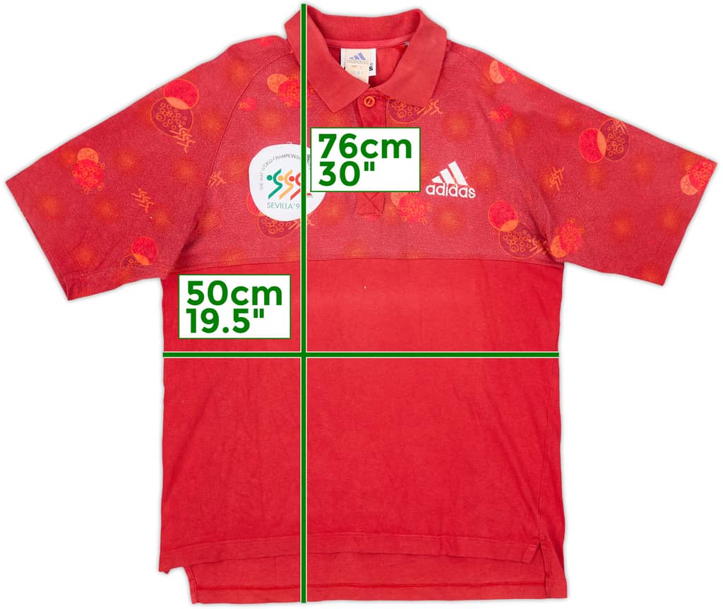 1999 IAAF adidas Polo Shirt - 6/10 - (M)