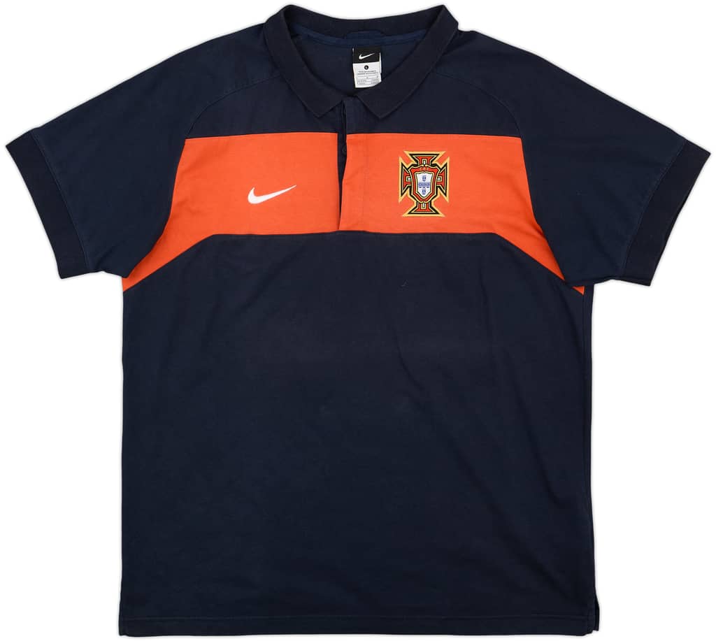 2010-11 Portugal Nike Polo Shirt - 9/10 - (L)
