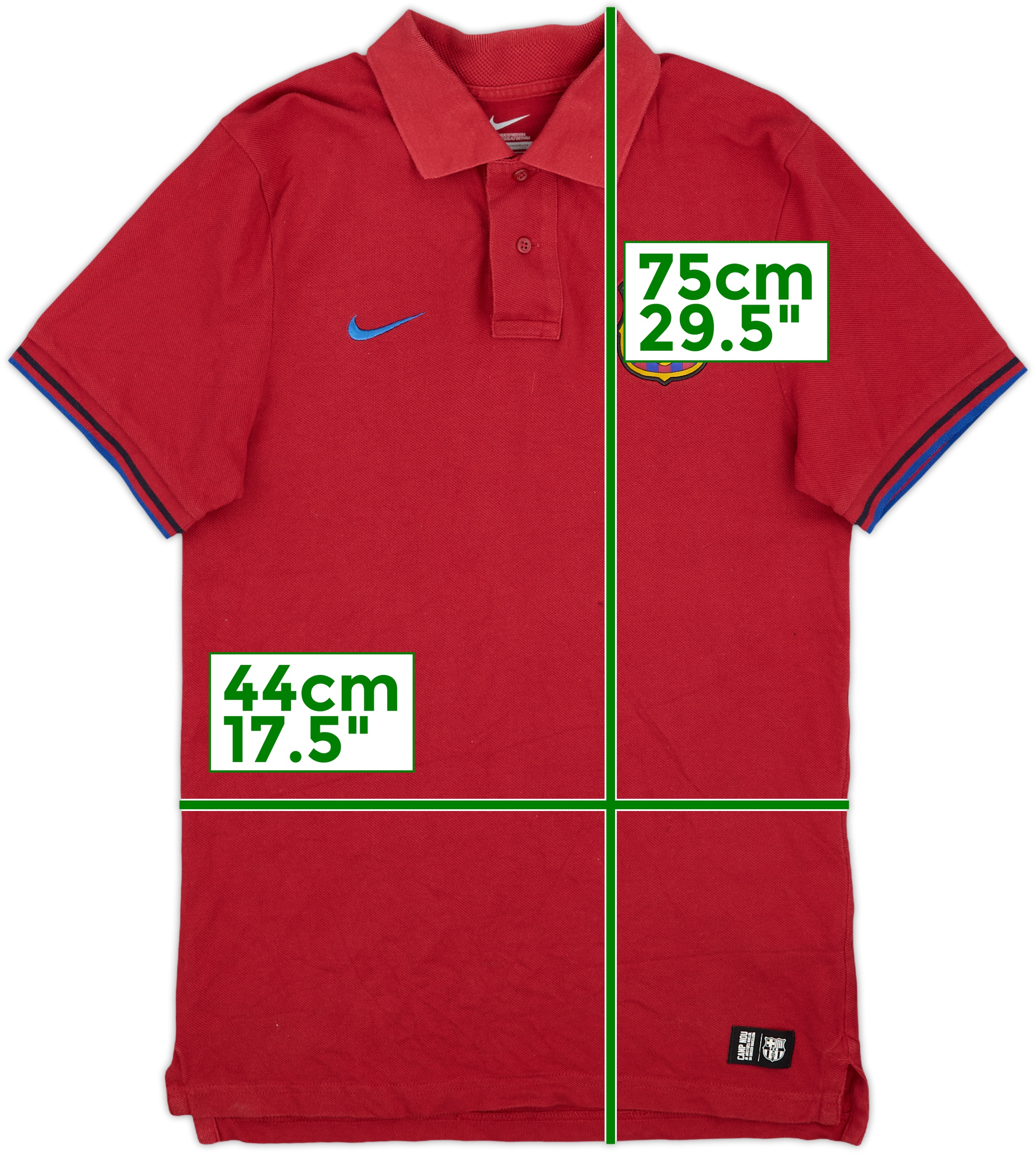 2011-12 Barcelona Nike Polo Shirt - 9/10 - (S)