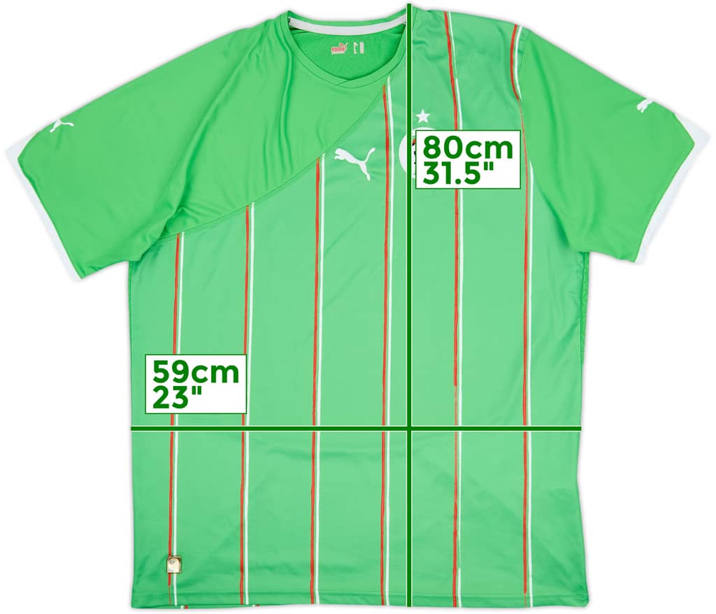 2010-11 Algeria Away Shirt - 9/10 - (XXL)