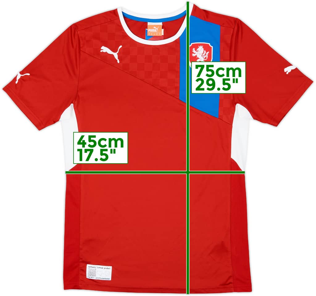 2012-13 Czech Republic Home Shirt - 10/10 - (M)