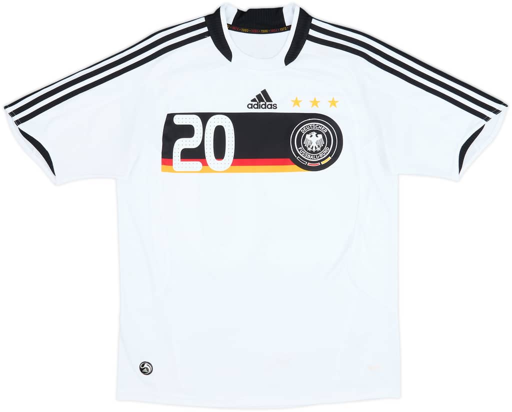 2008-09 Germany Home Shirt Podolski #20 - 5/10 - (XL.Boys)