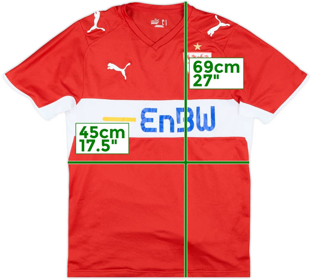 2008-10 Stuttgart Away Shirt - 7/10 - (S)
