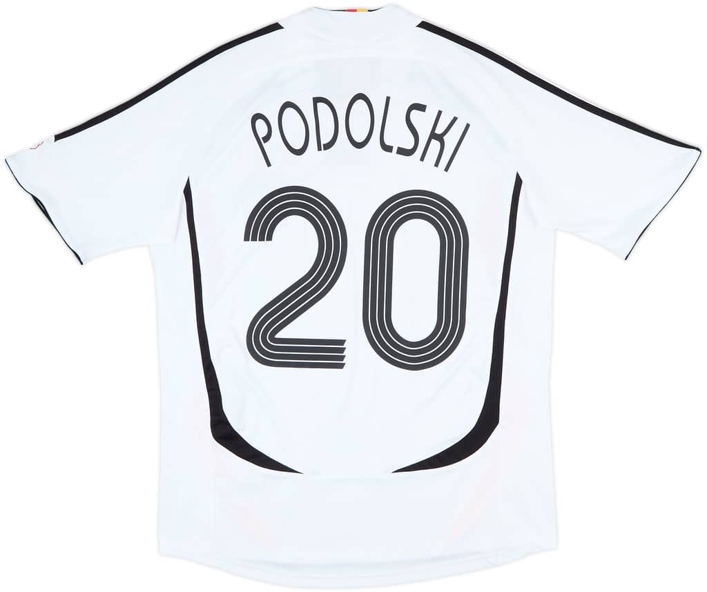 2005-07 Germany Home Shirt Podolski #20