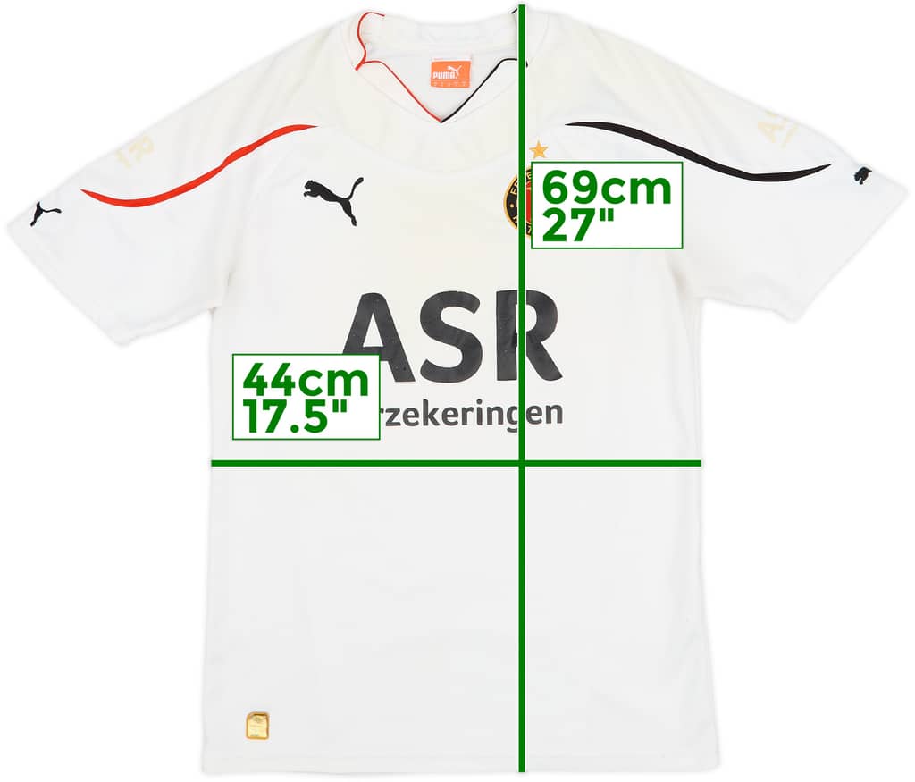 2010-11 Feyenoord Away Shirt - 5/10 - (S)