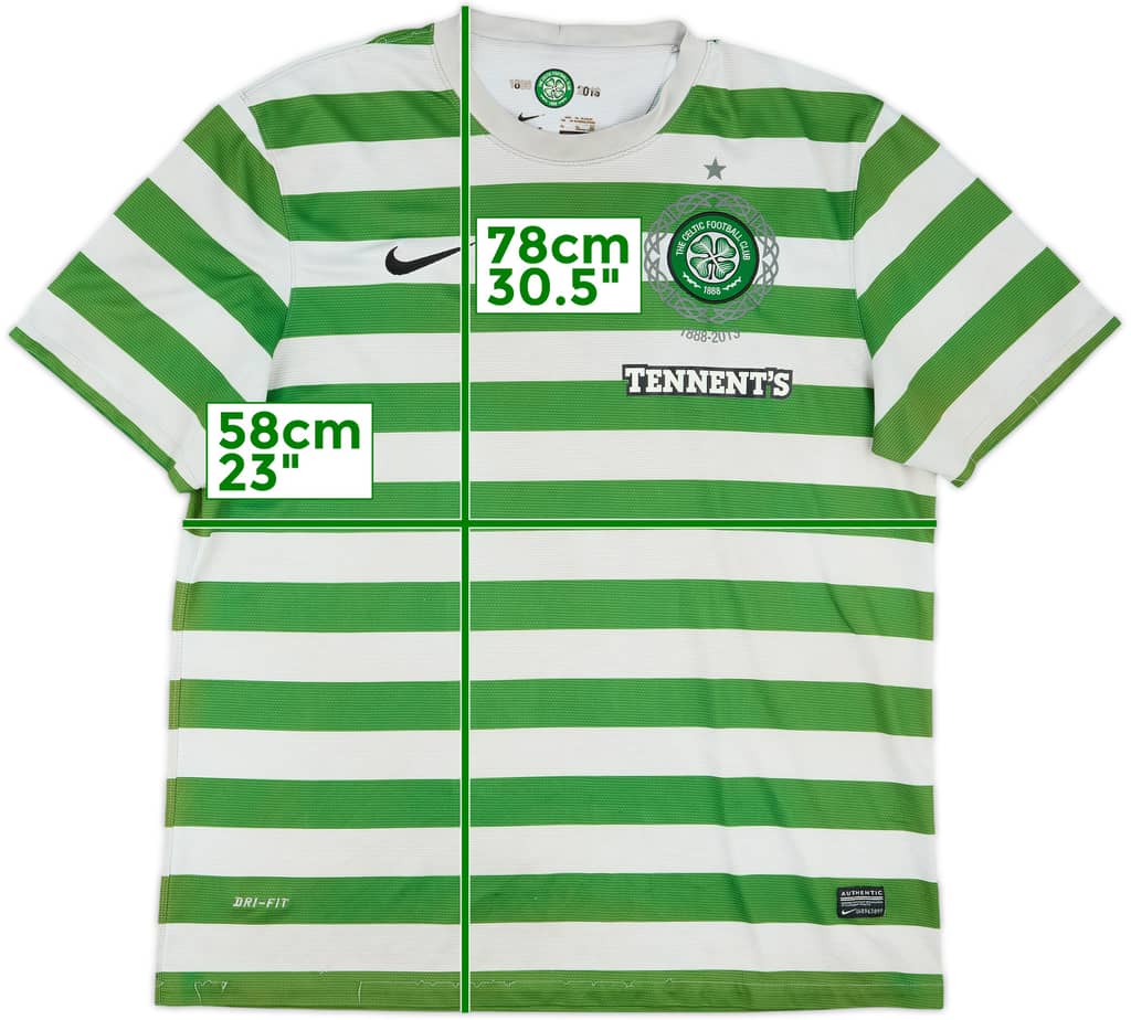 2012-13 Celtic '125th Anniversary' Home Shirt - 5/10 - (XL)
