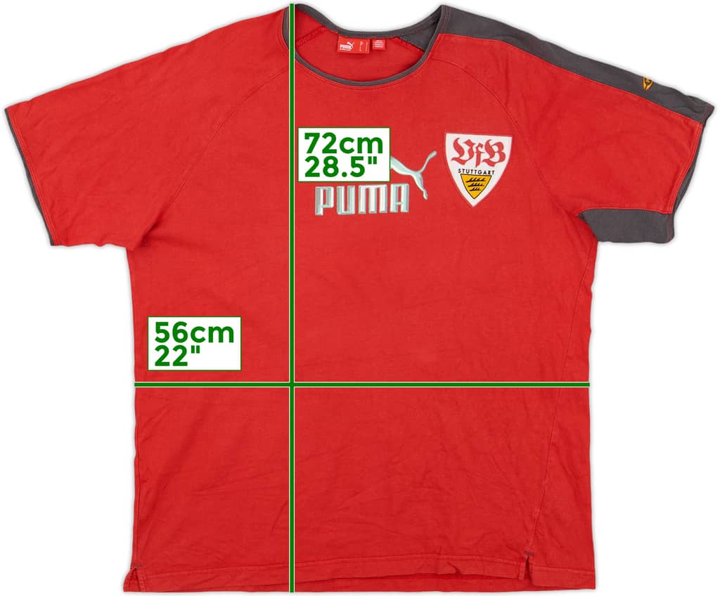 2006-07 Stuttgart Puma Cotton Tee - 9/10 - (L)