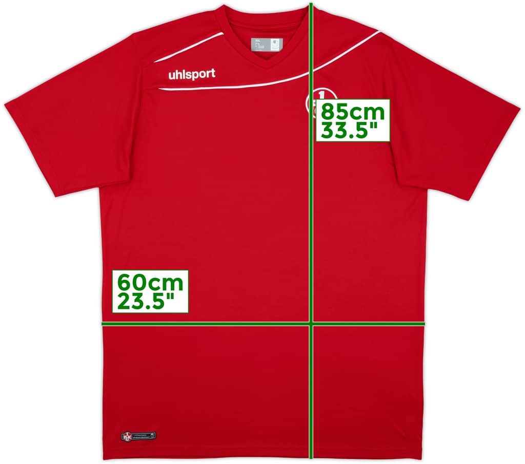 2015-16 Kaiserslautern Uhlsport Training Shirt - 10/10 - (XXL)
