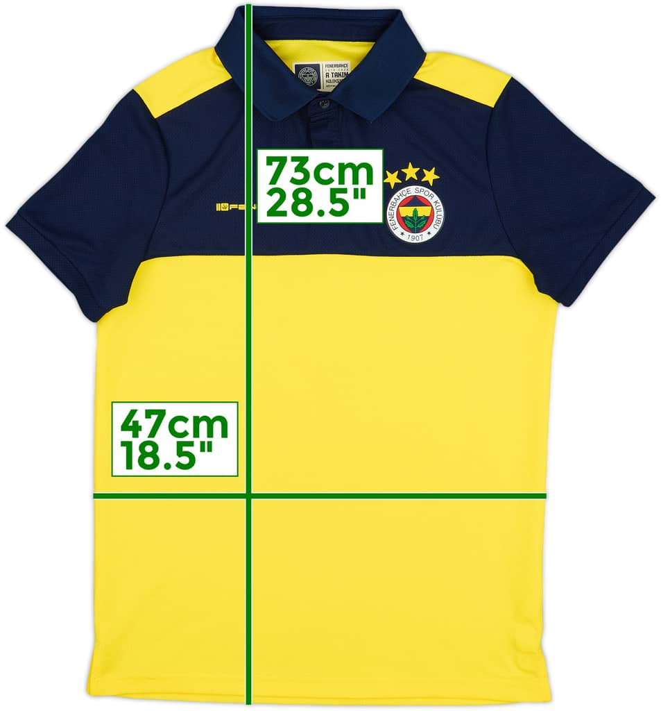 2019-20 Fenerbahce Fenerium Polo Shirt - 9/10 - (XS)