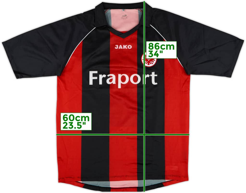 2006-07 Eintracht Frankfurt Home Shirt - 8/10 - (XL)