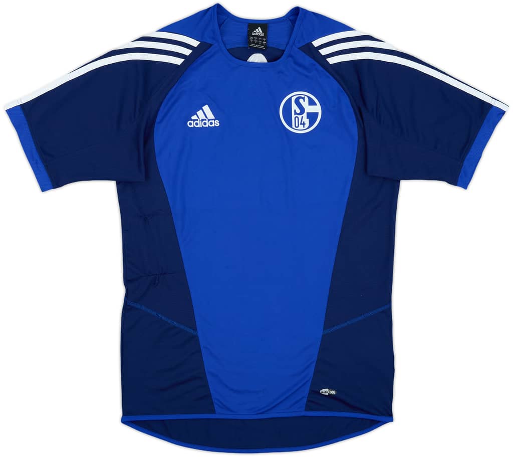 2006-07 Schalke adidas Training Shirt - 8/10 - (S)