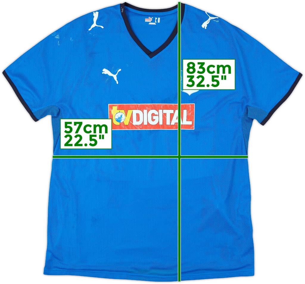 2008-09 TSG Hoffenheim Authentic Home Shirt - 4/10 - (XXL)