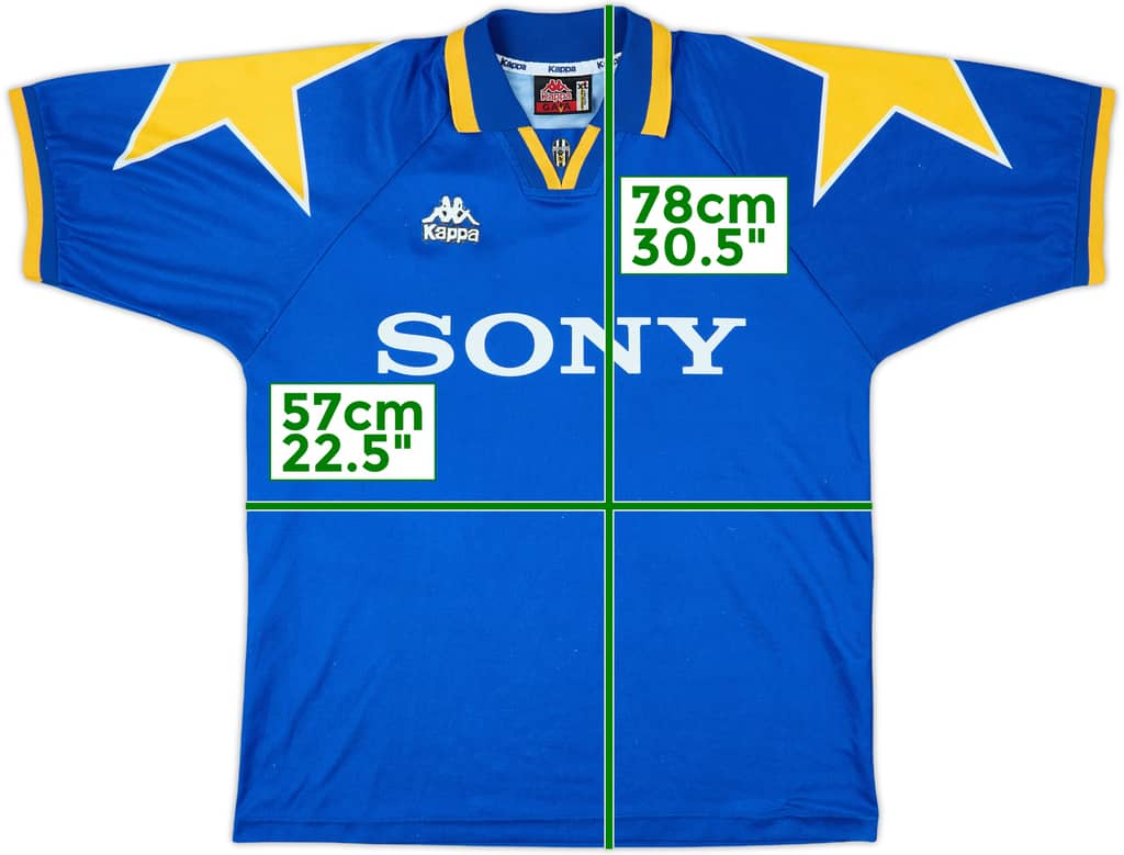 1995-96 Juventus Away Shirt - 9/10 - (XL)
