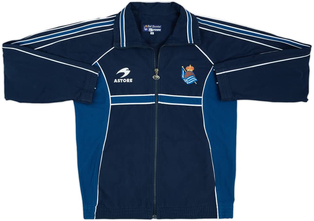 1998-00 Real Sociedad Astore Track Jacket - 10/10 - (S)