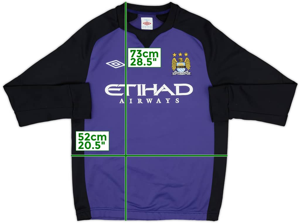 2012-13 Manchester City Umbro Sweat Top - 6/10 - (M)