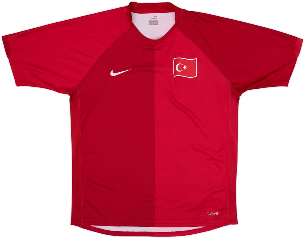 2006-08 Turkey Home Shirt - 7/10 - (M)