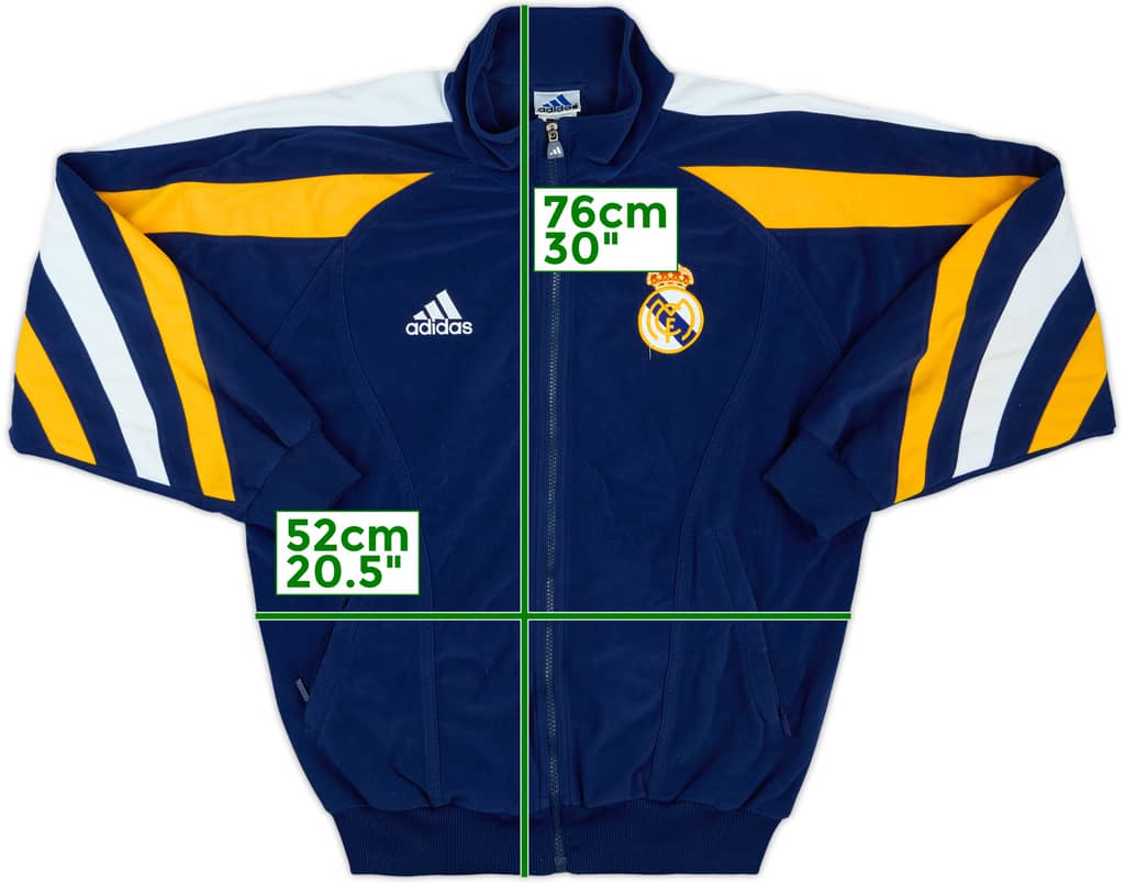 1998-99 Real Madrid adidas Track Jacket - 10/10 - (S)