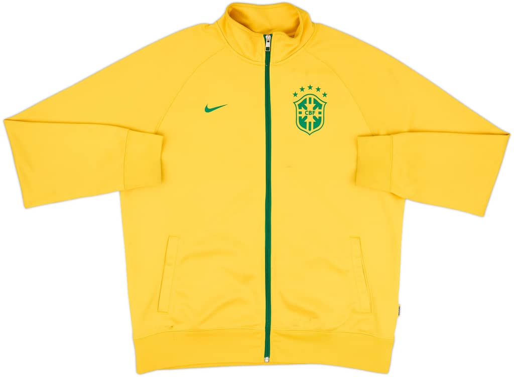 2014-15 Brazil Nike Track Jacket - 6/10 - (L)