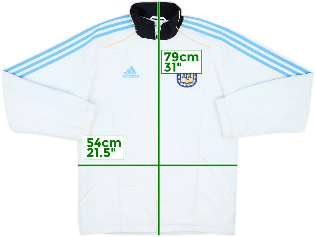 2010-11 Argentina adidas Track Jacket - 7/10 - (M)