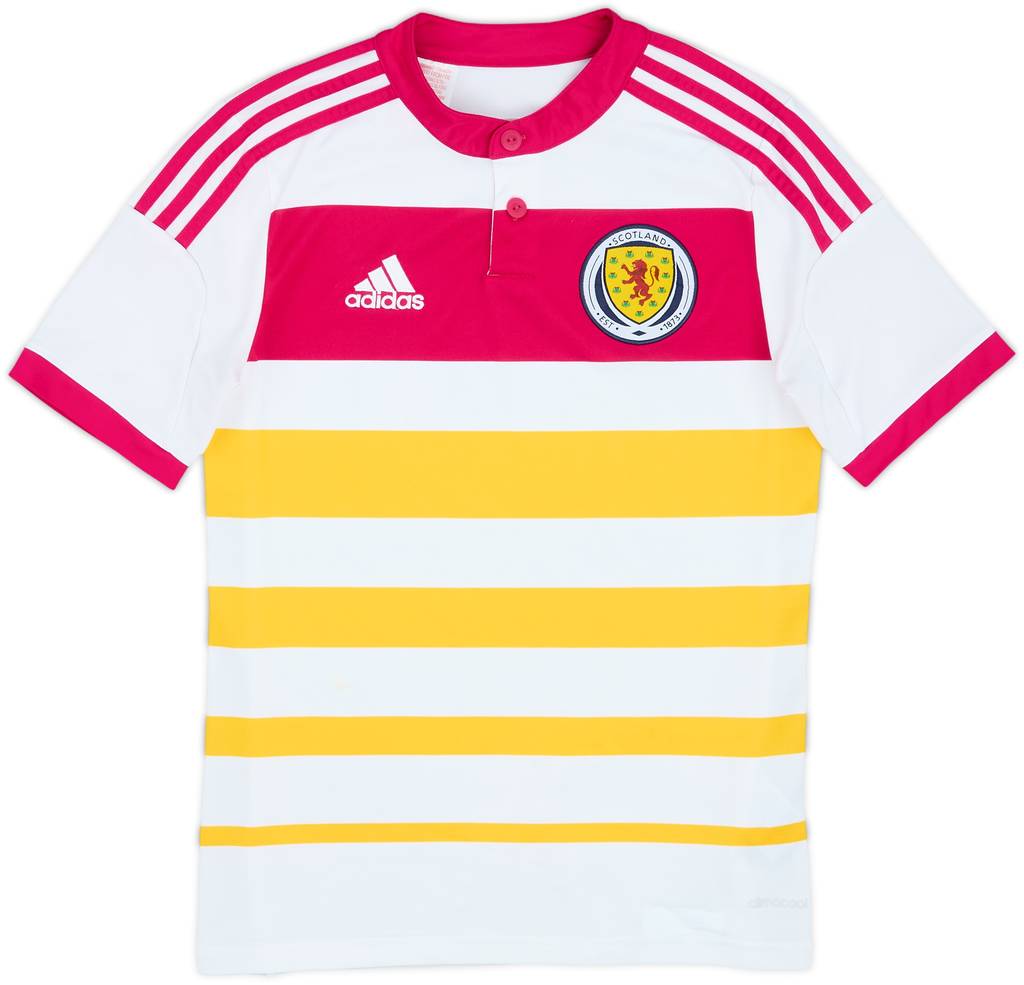 2014-15 Scotland Away Shirt - 8/10 - (L.Boys)