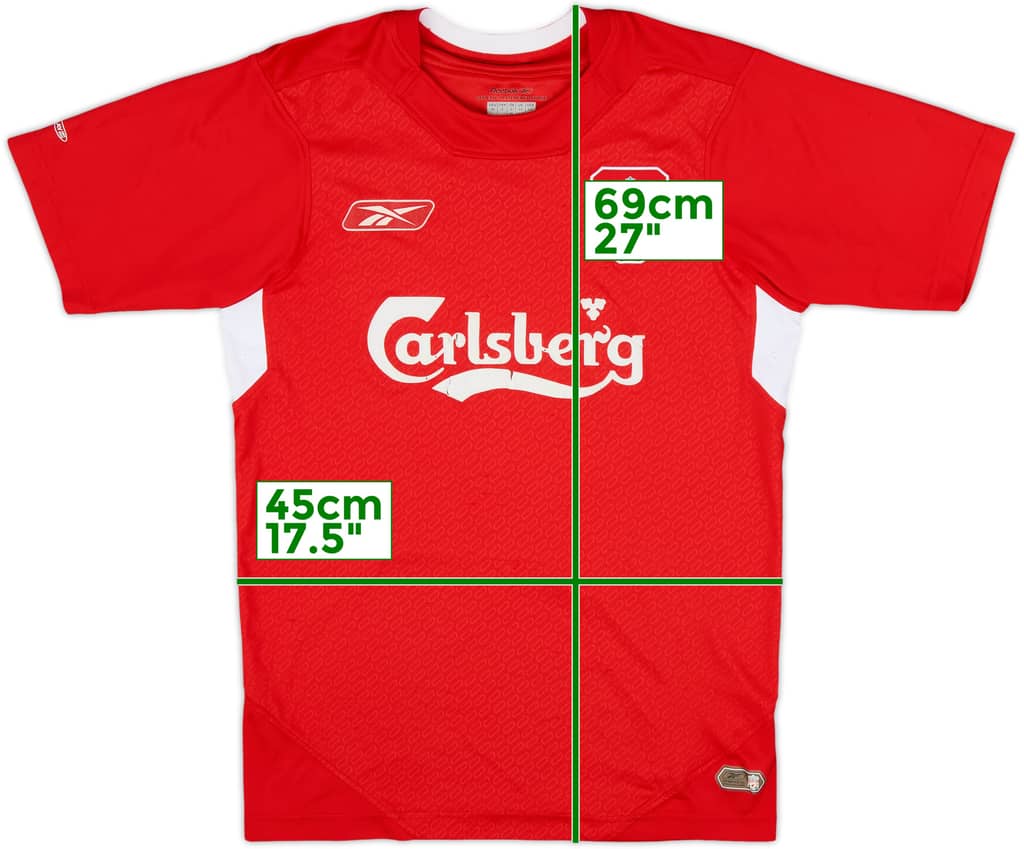 2004-06 Liverpool Home Shirt - 4/10 - (XS)