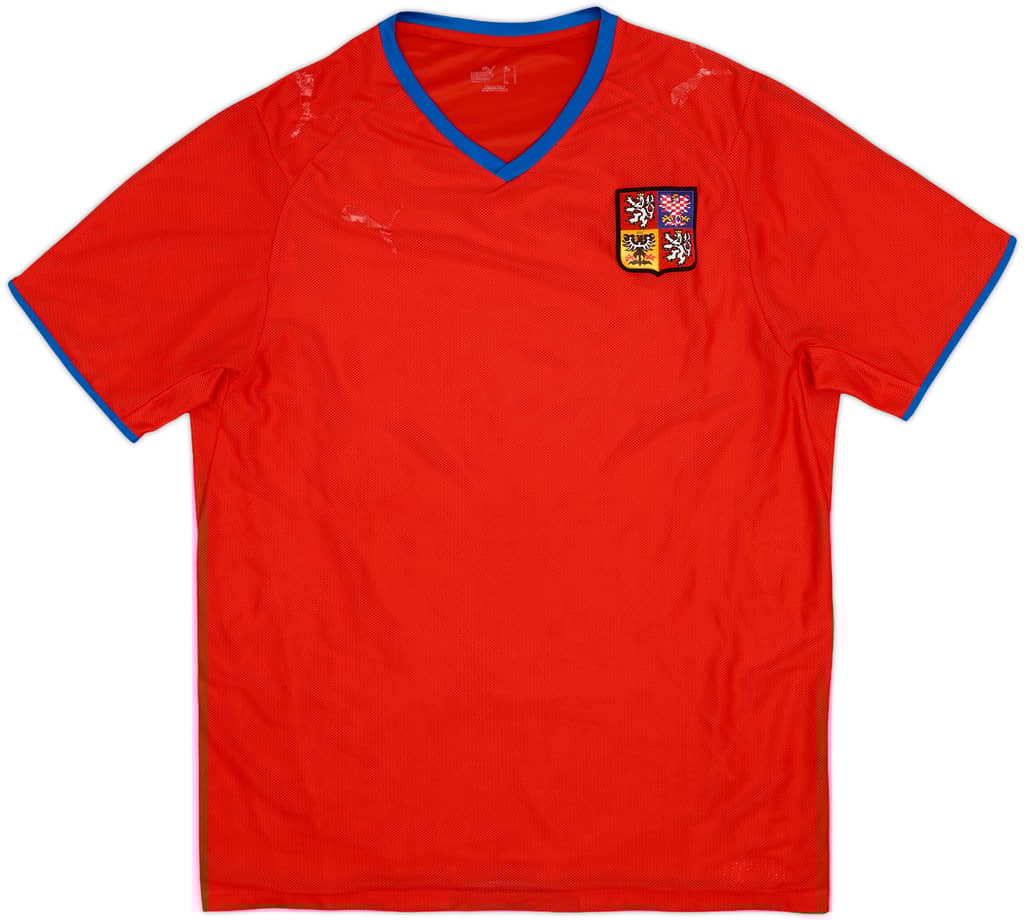 2008-09 Czech Republic Home Shirt - 4/10 - (L)
