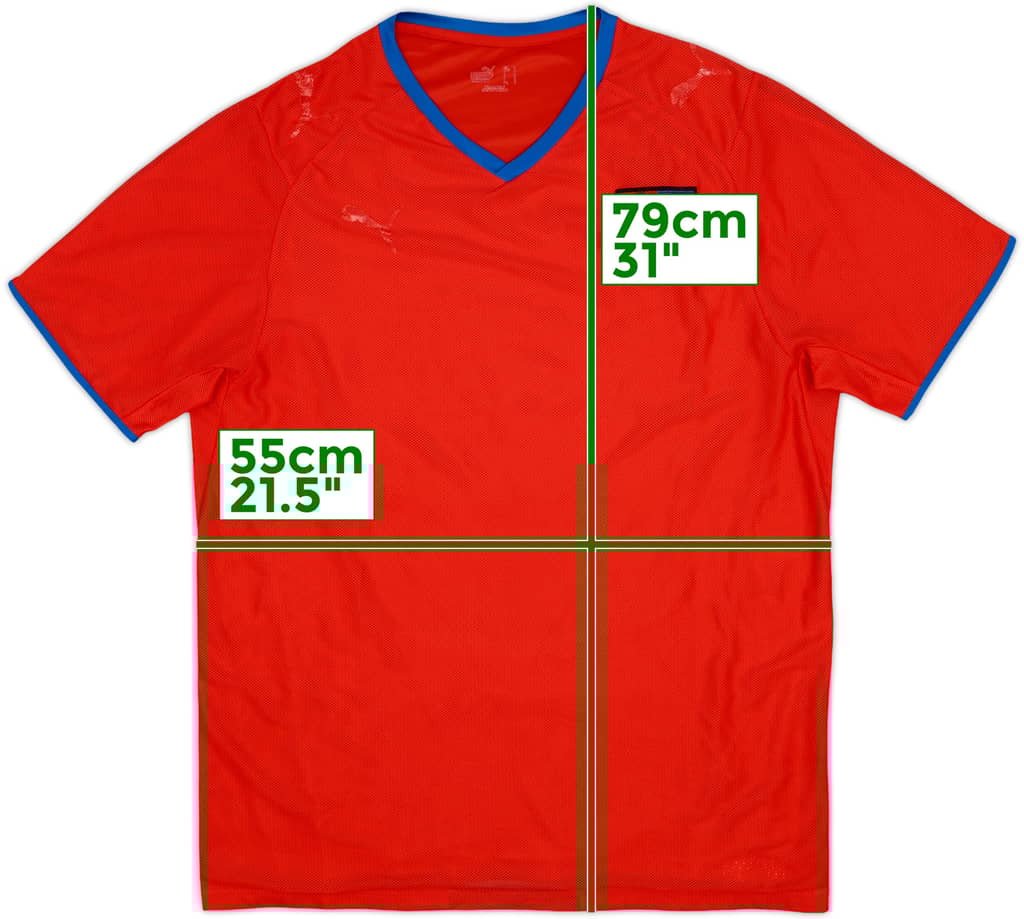 2008-09 Czech Republic Home Shirt - 4/10 - (L)