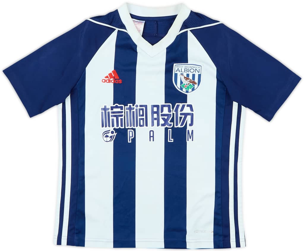 2017-18 West Brom Home Shirt - 5/10 - (S.Boys)