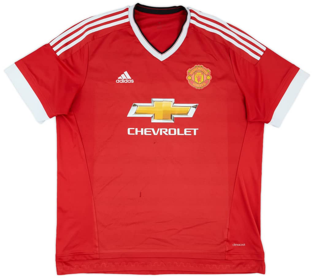 2015-16 Manchester United Home Shirt - 5/10 - (XXL)