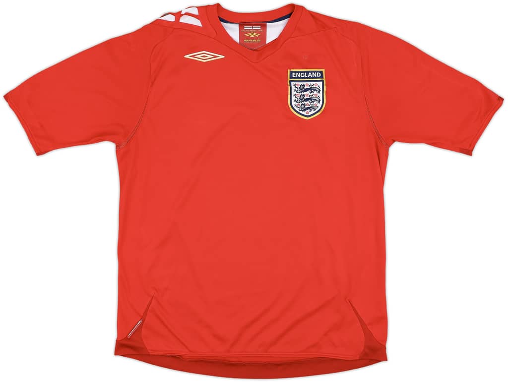 2006-08 England Away Shirt - 5/10 - (L)