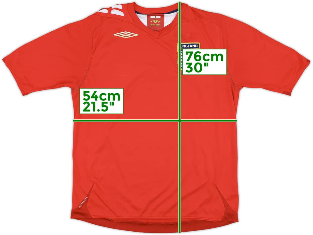 2006-08 England Away Shirt - 5/10 - (L)