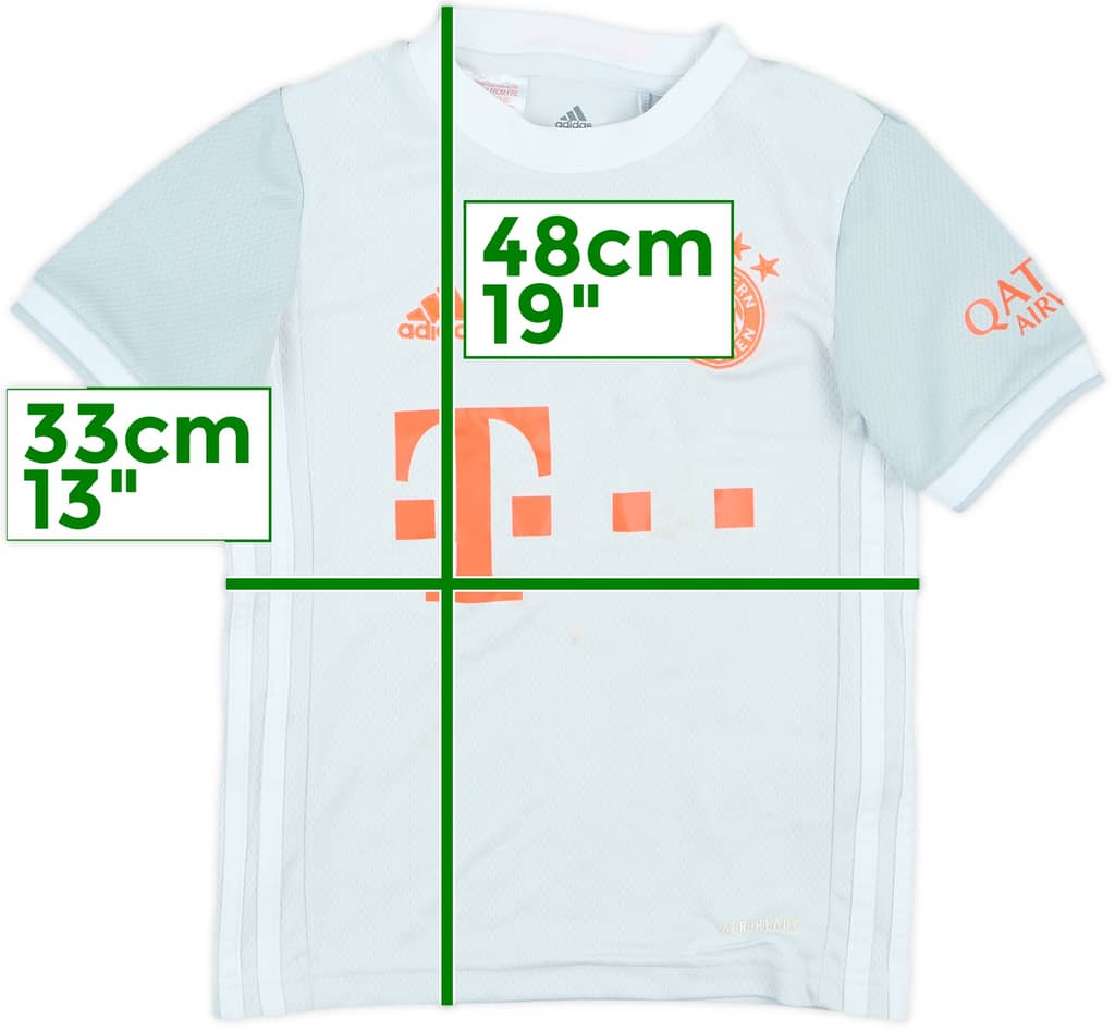 2020-21 Bayern Munich Away Shirt - 5/10 - (S.Boys)