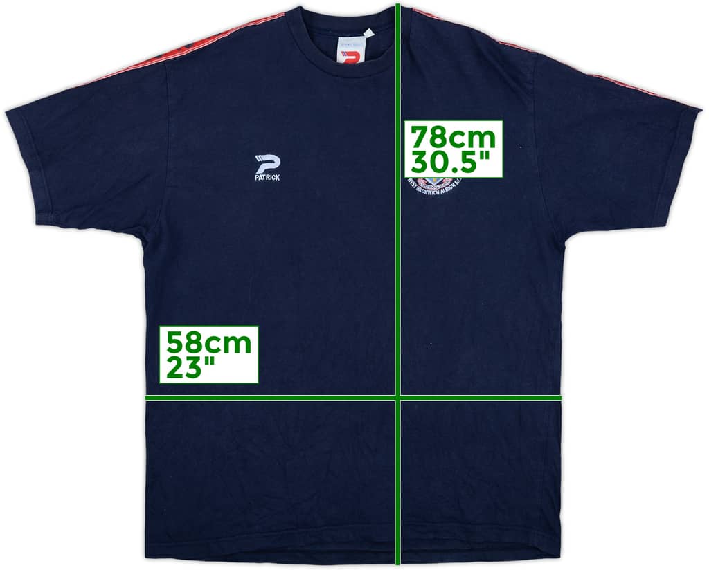 1995-97 West Brom Patrick Cotton Tee - 8/10 - (XL)