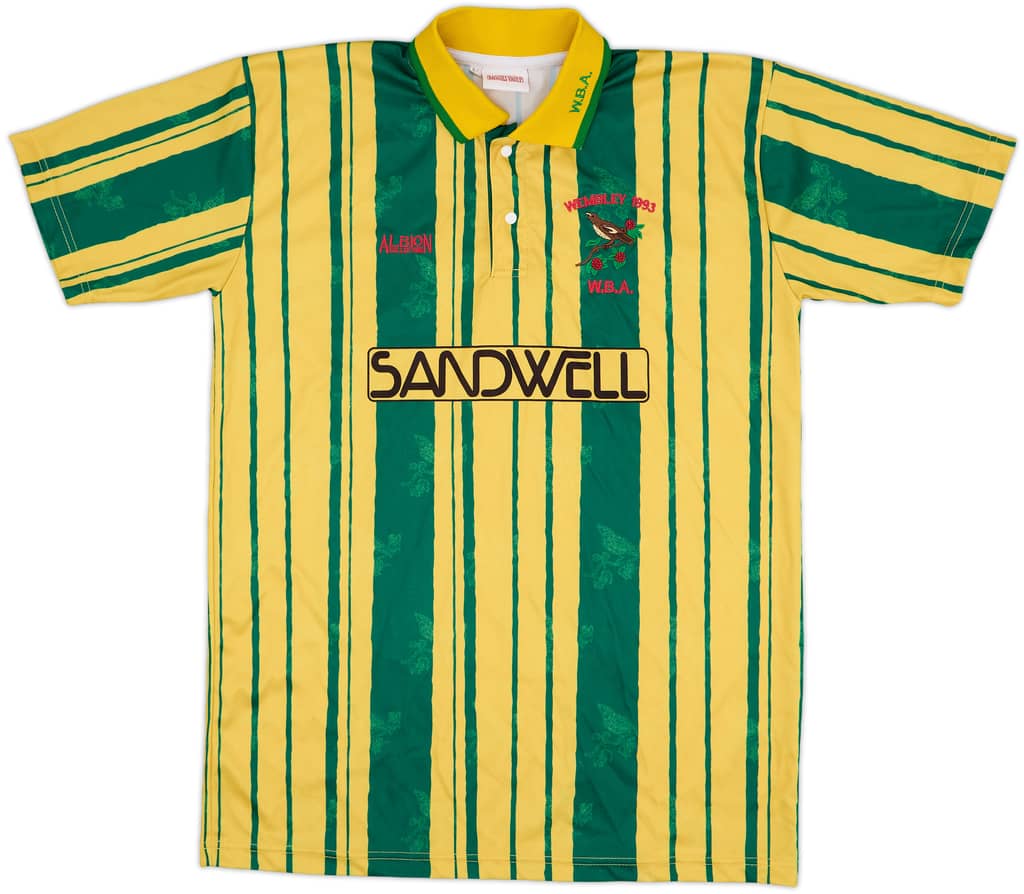 1992-93 West Brom Third Shirt - 9/10 - (M)
