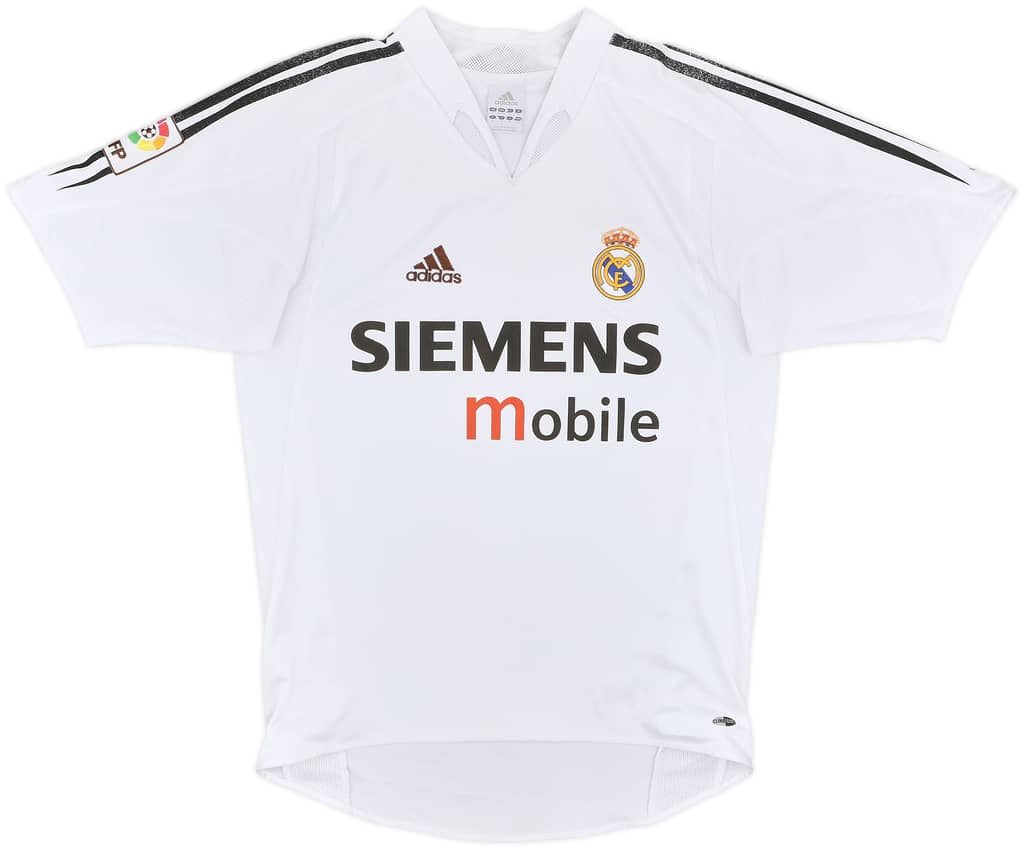 2004-05 Real Madrid Home Shirt - 5/10 - (S)