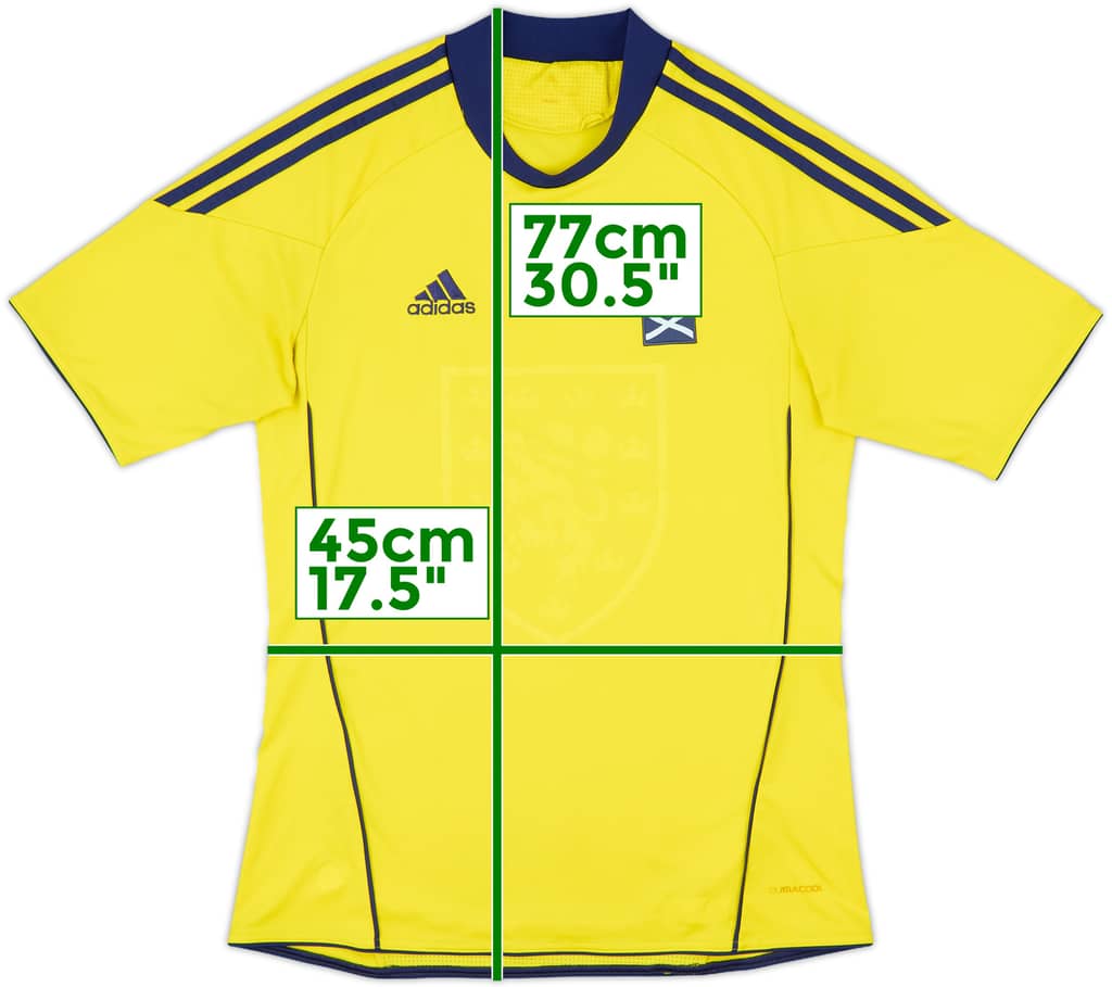 2010-11 Scotland Away Shirt - 6/10 - (S)