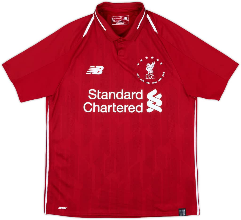 2018-19 Liverpool '6 Times' Special Edition Shirt - 7/10 - (S)