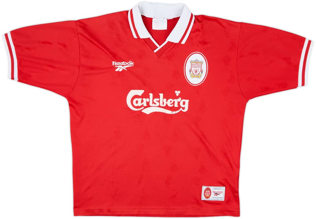 1996-98 Liverpool Home Shirt - 5/10 - (L)
