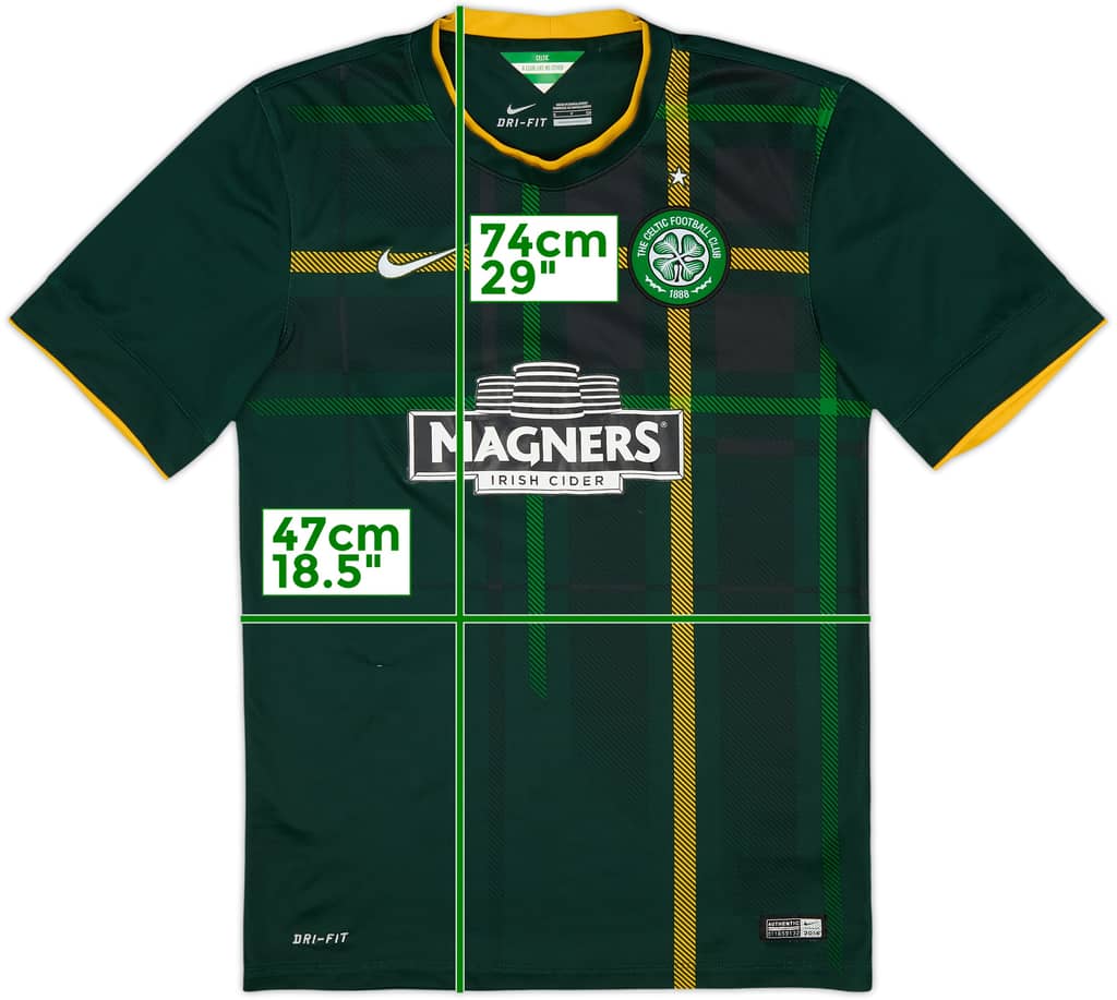 2014-15 Celtic Away Shirt - 8/10 - (S)