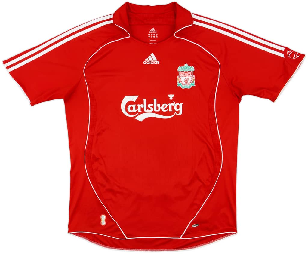 2006-08 Liverpool Home Shirt - 5/10 - (XL)