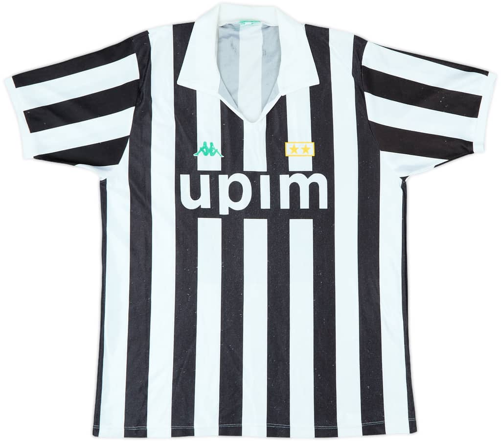 1991-92 Juventus Basic Home Shirt - 5/10 - (L)