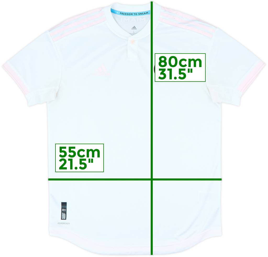 2020 Inter Miami Authentic Home Shirt - 8/10 - (L)
