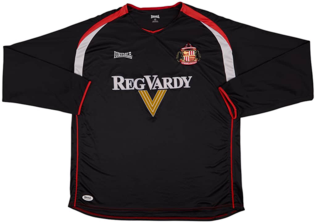 2005-06 Sunderland Away L/S Shirt - 8/10 - (XXL)