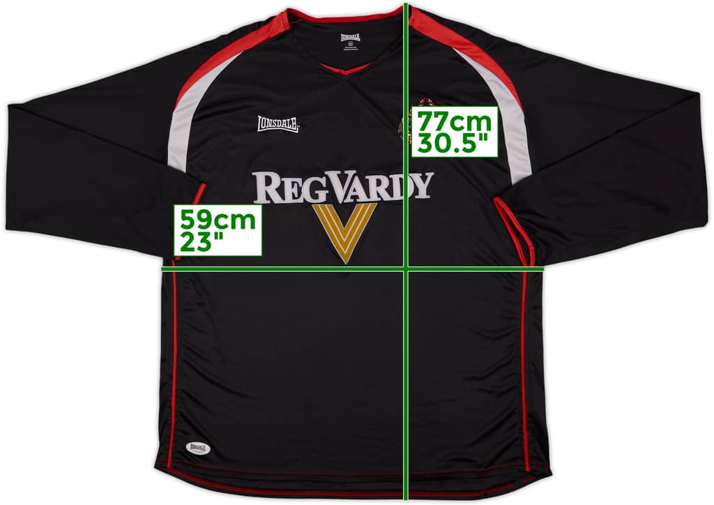 2005-06 Sunderland Away L/S Shirt - 8/10 - (XXL)
