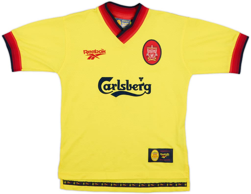 1997-99 Liverpool Away Shirt - 9/10 - (M.Boys)