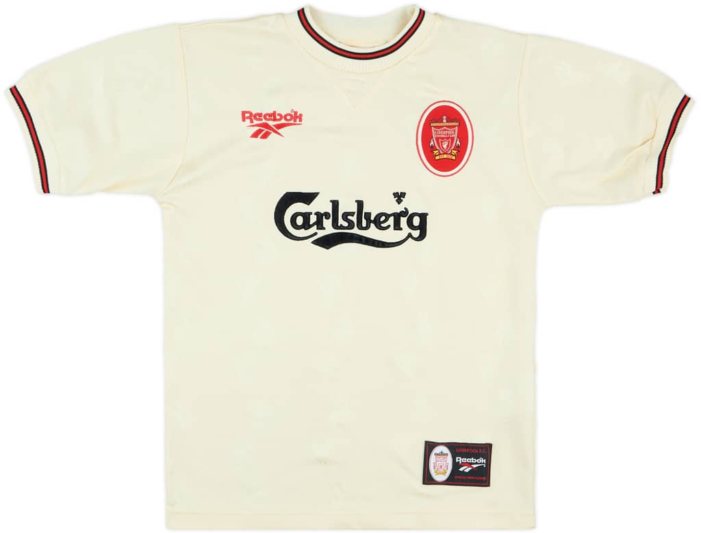 1996-97 Liverpool Away Shirt - 9/10 - (M.Boys)